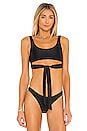 view 2 of 5 TOP BIKINI BOND in Black