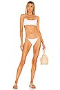 view 4 of 4 Micro Muse Scoop Bikini Top in White