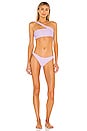 view 4 of 4 Halo Bikini Top in Lilac