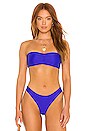 view 1 of 4 Ava Bandeau Bikini Top in Lapis