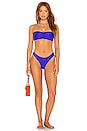 view 4 of 4 Ava Bandeau Bikini Top in Lapis