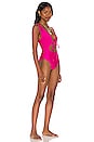 view 2 of 3 MAILLOT DE BAIN 1 PIÈCE CAVA in Fuchsia Sheen