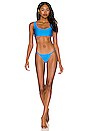 view 4 of 4 BAS DE MAILLOT DE BAIN BARE MINIMUM in Cyan Sheen