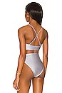 view 5 of 6 Livi Bikini Top in Periwinkle Sheen
