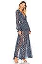view 3 of 5 Moroccan Maxi Dress in Moroccan Tile Print