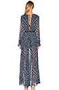 view 4 of 5 Moroccan Maxi Dress in Moroccan Tile Print