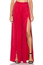 view 1 of 3 PANTALONES LA PAZ in Crimson