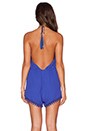 view 3 of 4 Rainforest Romper in Blue