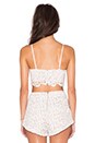 view 3 of 4 Brasilia Bralette in White