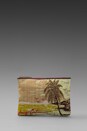 view 2 of 5 Raffia Palm Tree Pouch in Natural