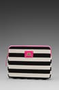 view 2 of 5 Bar Stripe Neoprene iPad Case in Black