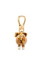 view 4 of 4 Dachsund In A Hot Dog Bun Charm in Gold