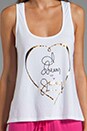 view 3 of 3 I Dream of Juicy Tank in White