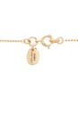 view 3 of 3 Charm Minis Pave Horseshoe Necklace in Gold