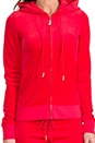 view 4 of 4 J Bling Hoodie in Lipstick Red