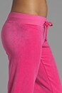 view 5 of 6 Velour Choose Juicy Sweatpant in Dragonfruit