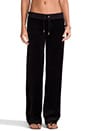 view 1 of 6 J Bling Velour Original Leg Pant in Black