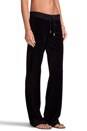 view 2 of 6 J Bling Velour Original Leg Pant in Black
