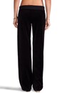 view 3 of 6 J Bling Velour Original Leg Pant in Black