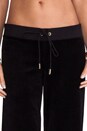 view 4 of 6 J Bling Velour Original Leg Pant in Black