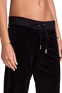 view 5 of 6 J Bling Velour Original Leg Pant in Black
