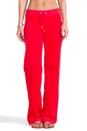 view 1 of 6 Velour Original Leg Pant in Lipstick Red