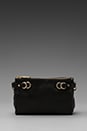 view 4 of 5 Dylan Leather Crossbody in Black