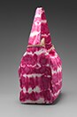 view 3 of 5 Tie Dye Beach Tote in Dragonfruit