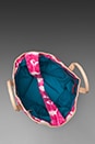 view 5 of 5 Tie Dye Beach Tote in Dragonfruit