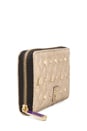 view 3 of 4 Continental Zip Wallet in Gold