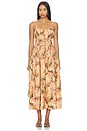 view 1 of 3 Amelia Midi Dress in Heirloom Orange