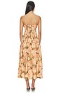 view 3 of 3 Amelia Midi Dress in Heirloom Orange
