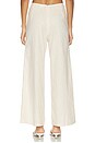 view 4 of 6 PANTALON LARGE MARGO in Vanilla Gingham