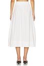 view 4 of 6 FALDA MIDI LIV in White