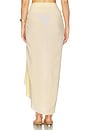 view 4 of 6 FALDA MIDI PAIGES in Butter Yellow