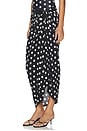 view 3 of 6 JUPE MIDI PAIGES in Polka Dot Noir