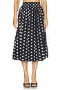 view 1 of 6 FALDA MIDI LIV in Polka Dot Noir