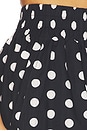 view 6 of 6 FALDA MIDI LIV in Polka Dot Noir
