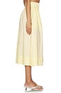 view 3 of 6 FALDA MIDI LIV in Butter Yellow