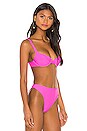view 2 of 4 Izzy Bikini Top in Positano Pink