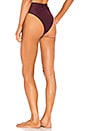 view 3 of 4 Ashley Bikini Bottom in Aubergine