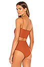 view 3 of 4 Kirke Bikini Top in Ginger