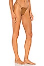 view 2 of 5 Emma Bikini Bottom in Chesnut in Chestnut