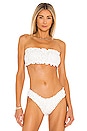 view 1 of 4 Lee Bikini Top in White Eyelet