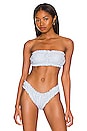 view 1 of 5 Lee Bikini Top in Ash Eyelet