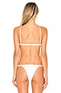 view 3 of 4 Murphy Bikini Top in White