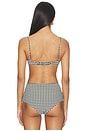 view 3 of 5 TOP BIKINI INGRID in Tuxedo Plaid