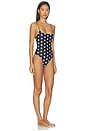 view 2 of 4 BAÑADOR IMEY in Noir Polka Dot