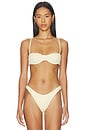 view 1 of 5 TOP BIKINI INGRID in Luxe Crinkle Butter