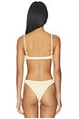 view 3 of 5 TOP BIKINI INGRID in Luxe Crinkle Butter